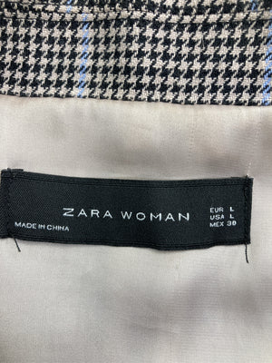 ZARA WOMAN/ザラウーマン/ステンカラーコート/ジャケット/アウター/グレー/L