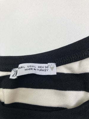 ZARA/ザラ/Tシャツ/カットソー/トップス/ブラック/L