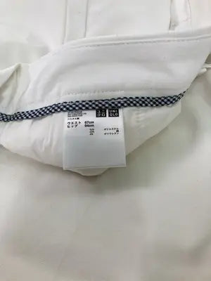 UNIQLO/ユニクロ/チノパンツ/パンツ/ホワイト/ウエスト67cm