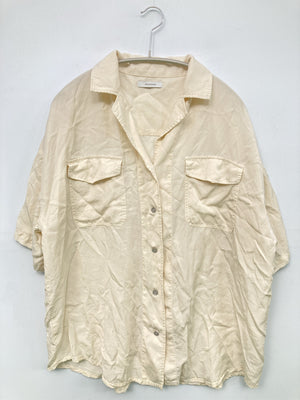 JEANASIS/ジーナシス/シャツ/ブラウス/トップス/ベージュ/F