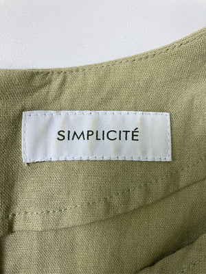 SIMPLICITE/サンプリシテ/ワンピース/ワンピース/ドレス/イエロー