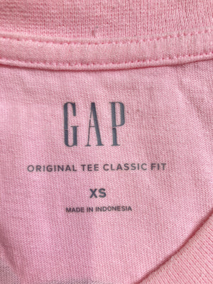 GAP/ギャップ/Tシャツ/カットソー/トップス/ピンク/XS