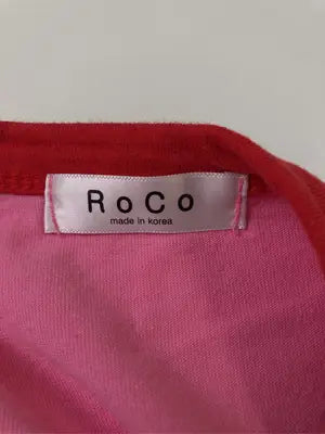 RoCo/Tシャツ/カットソー/トップス/ピンク