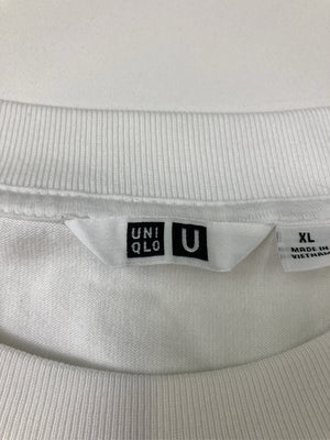 UNIQLO/ユニクロ/Tシャツ/カットソー/トップス/ホワイト/XL