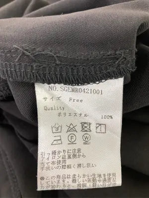 SHAGGIE/シャギー/その他トップス/トップス/ブラック/Free