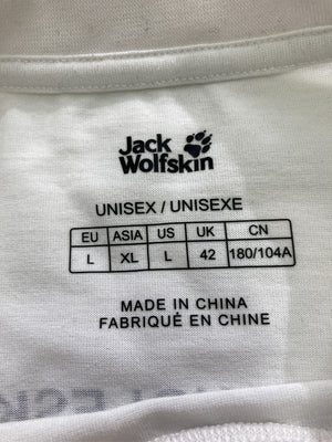 Jack Wolfskin/ジャックウルフスキン/Tシャツ/カットソー/トップス/ホワイト/XL