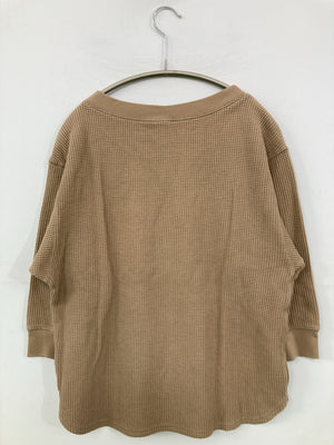 UNIQLO/ユニクロ/Tシャツ/カットソー/トップス/ベージュ/M