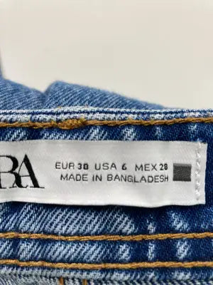 ZARA/ザラ/デニムパンツ/パンツ/ブルー/EUR 38