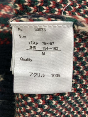 NICE CLAUP/ナイスクラップ/ニット/セーター/トップス/ブラック/M