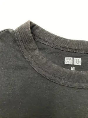 UNIQLO/ユニクロ/Tシャツ/カットソー/トップス/ブラック/M