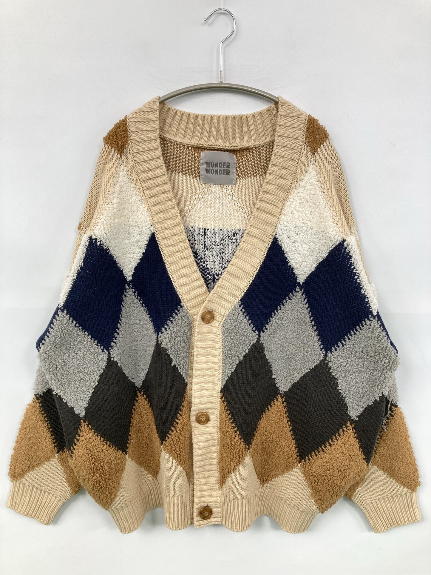 WONDER WONDER/ワンダーワンダー/カーディガン/ボレロ/トップス/ベージュ/M