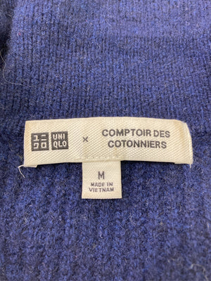 UNIQLO/ユニクロ/ニット/セーター/トップス/ネイビー/M