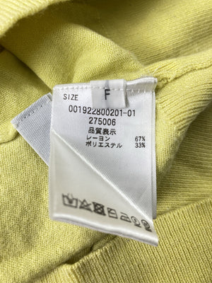 MERCURYDUO/マーキュリーデュオ/カーディガン/ボレロ/トップス/イエロー/F