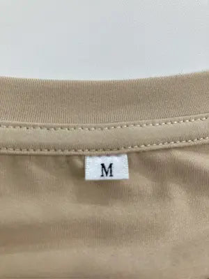 Tシャツ/カットソー/トップス/ベージュ/M