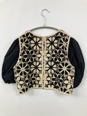 ZARA/ザラ/ニット/セーター/トップス/ブラック/EUR S/USA S/MEX 26