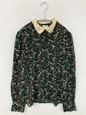 FA/シャツ/ブラウス/トップス/グリーン/F