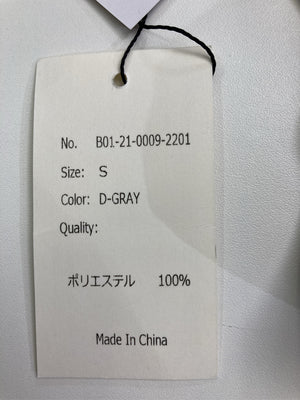 me+em select/ミームセレクト/スラックス/パンツ/グレー/S