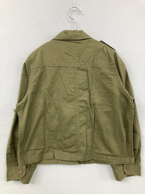 RETRO GIRL/レトロガール/シャツ/ブラウス/トップス/カーキ/M