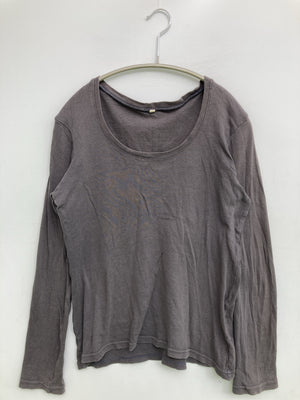 Tシャツ/カットソー/トップス/グレー/L  バスト86~94 身長154~162