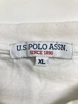 U.S. POLO ASSN./ユーエスポロアッスン/Tシャツ/カットソー/トップス/ホワイト/XL