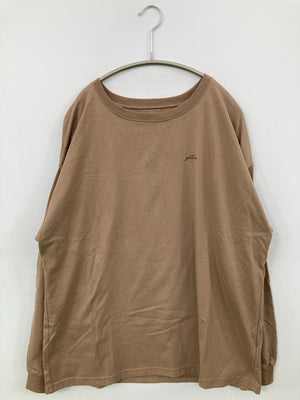 Tシャツ/カットソー/トップス/ベージュ/F