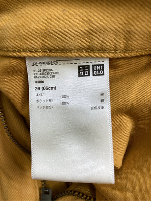 UNIQLO/ユニクロ/その他パンツ/パンツ/ゴールド/26(66cm)