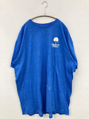 croft&barrow/クラフトアンドバロー/Tシャツ/カットソー/トップス/ブルー/2XL