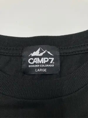 CAMP7/キャンプセブン/スウェット/トップス/ブラック/L