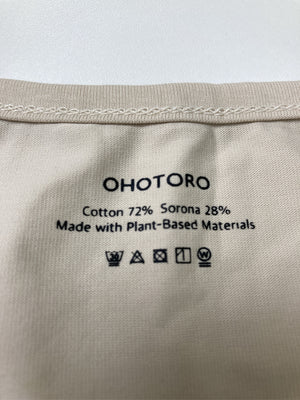 OHOTORO/オオトロ/Tシャツ/カットソー/トップス/ベージュ