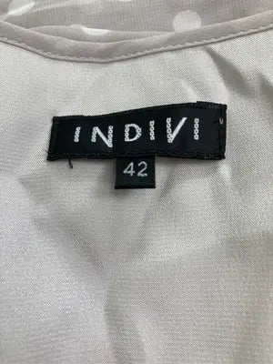 INDIVI/インディヴィ/ワンピース/ワンピース/ドレス/ベージュ/42