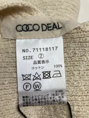 COCO DEAL/ココディール/ニット/セーター/トップス/ベージュ/2