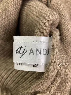ANDJ/アンドジェイ/ニット/セーター/トップス/ブラウン