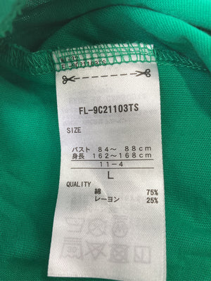 FILA/フィラ/Tシャツ/カットソー/トップス/グリーン/L