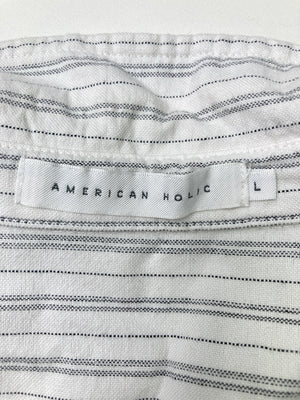AMERICAN HOLIC/アメリカンホリック/シャツ/ブラウス/トップス/ホワイト/L
