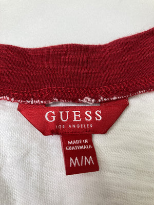 GUESS/ゲス/Tシャツ/カットソー/トップス/ホワイト/M