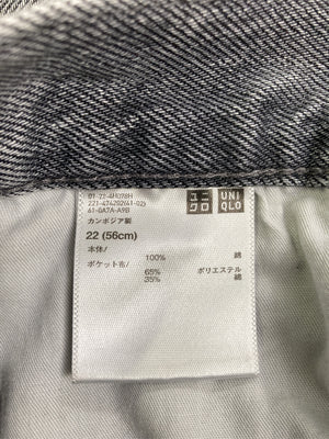 UNIQLO/ユニクロ/デニムパンツ/パンツ/グレー/22