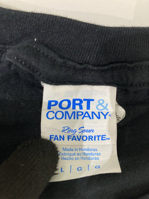 PORT&COMPANY/ポートアンドカンパニー/Tシャツ/カットソー/トップス/ブラック/L