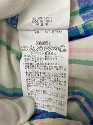 QUIKSILVER/クイックシルバー/シャツ/ブラウス/トップス/ブルー