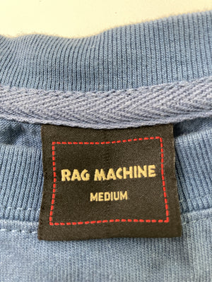 RAG MACHINE/ラグマシーン/Tシャツ/カットソー/トップス/ブルー/M