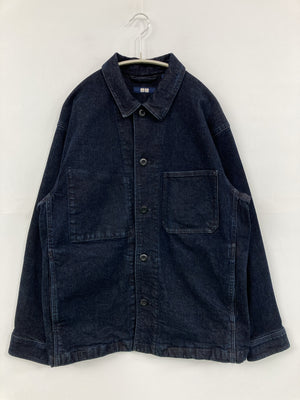 UNIQLO/ユニクロ/シャツ/ブラウス/トップス/ネイビー/M