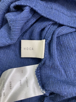 SELECT MOCA/セレクトモカ/Tシャツ/カットソー/トップス/ブルー/FREE