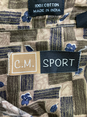 C.M.SPORT/シャツ/ブラウス/トップス/ベージュ/XL