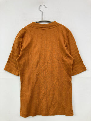 UNIQLO/ユニクロ/Tシャツ/カットソー/トップス/オレンジ/M
