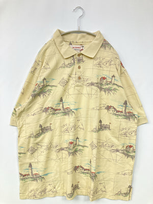 SUMMA/ポロシャツ/トップス/イエロー/XL
