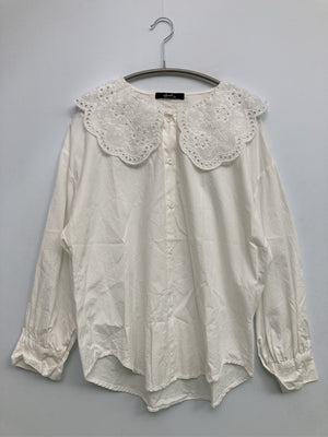 menidiom/シャツ/ブラウス/トップス/ホワイト