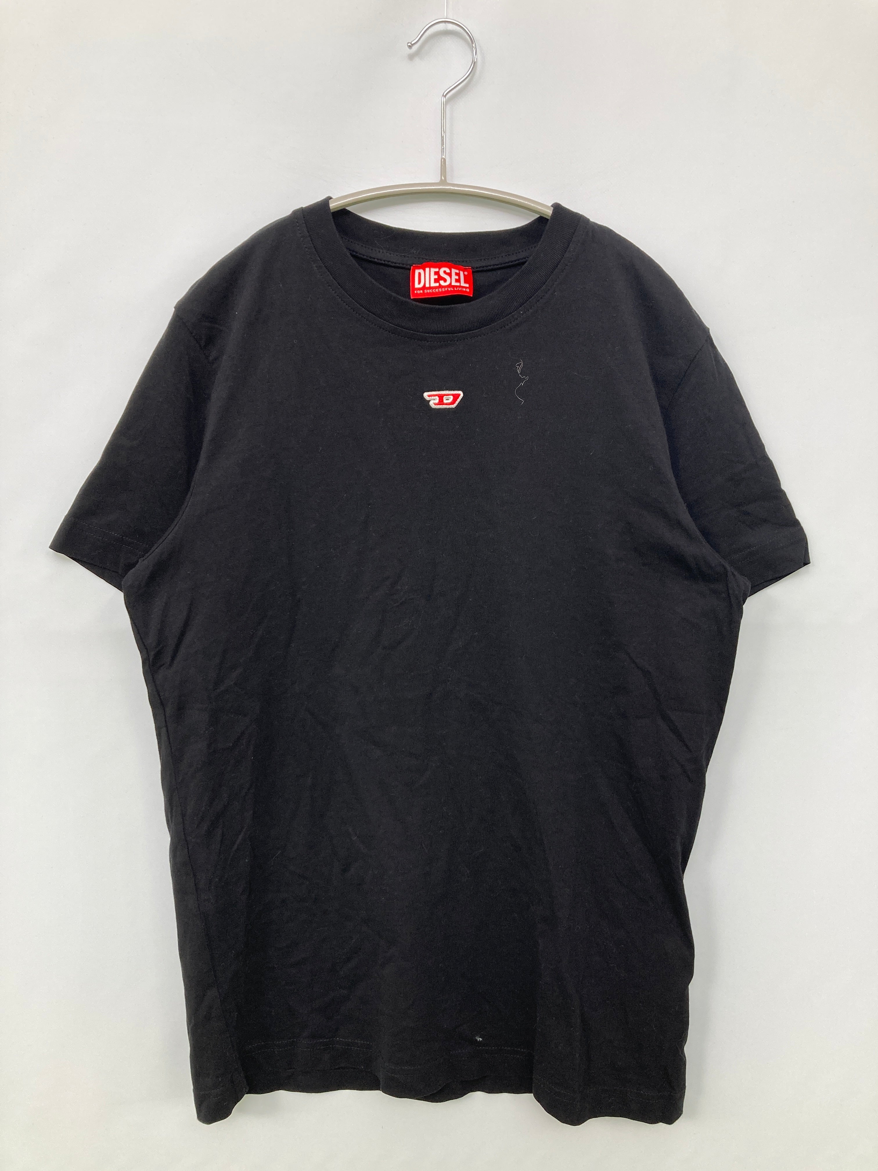 DIESEL ディーゼル Tシャツ・カットソー S 黒 【古着】【中古】【送料無料】 DIESEL - DIESEL ディーゼル Tシャツ・カットソー S 黒 【古着】【中古