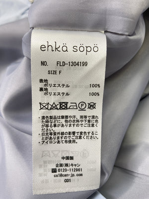 ehka sopo/エヘカソポ/ナイロンジャケット/ジャケット/アウター/ブルー/F