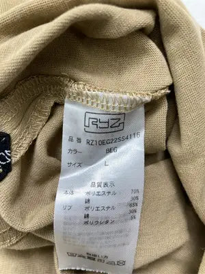 RYZ/Tシャツ/カットソー/トップス/ベージュ/L