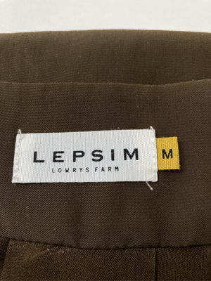 LEPSIM/レプシィム/チュニック/ワンピース/ドレス/ブラウン/M