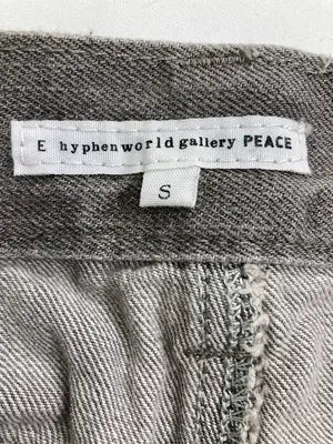 E hyphen world gallery peace/イーハイフンワールドギャラリーピース/デニムパンツ/パンツ/グレー/S